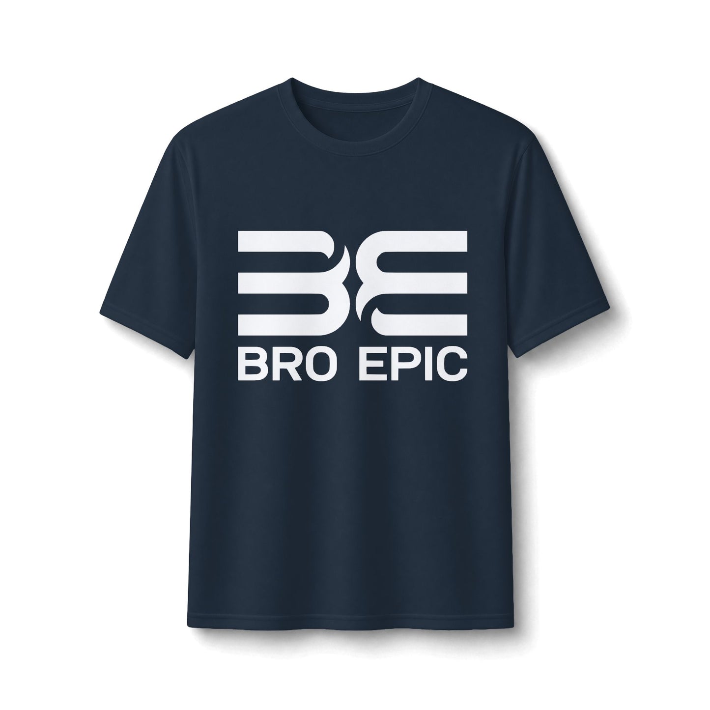 Bro Epic Performance Tee — Athletic Graphic Tee with Bold White Logo