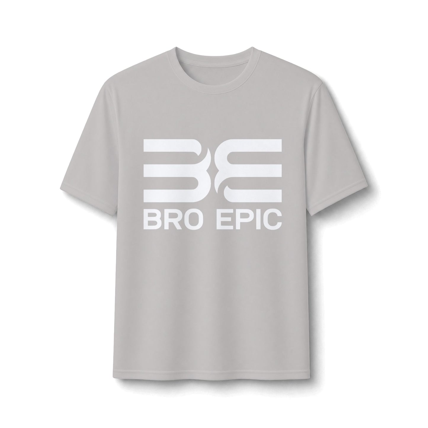 Bro Epic Performance Tee — Athletic Graphic Tee with Bold White Logo