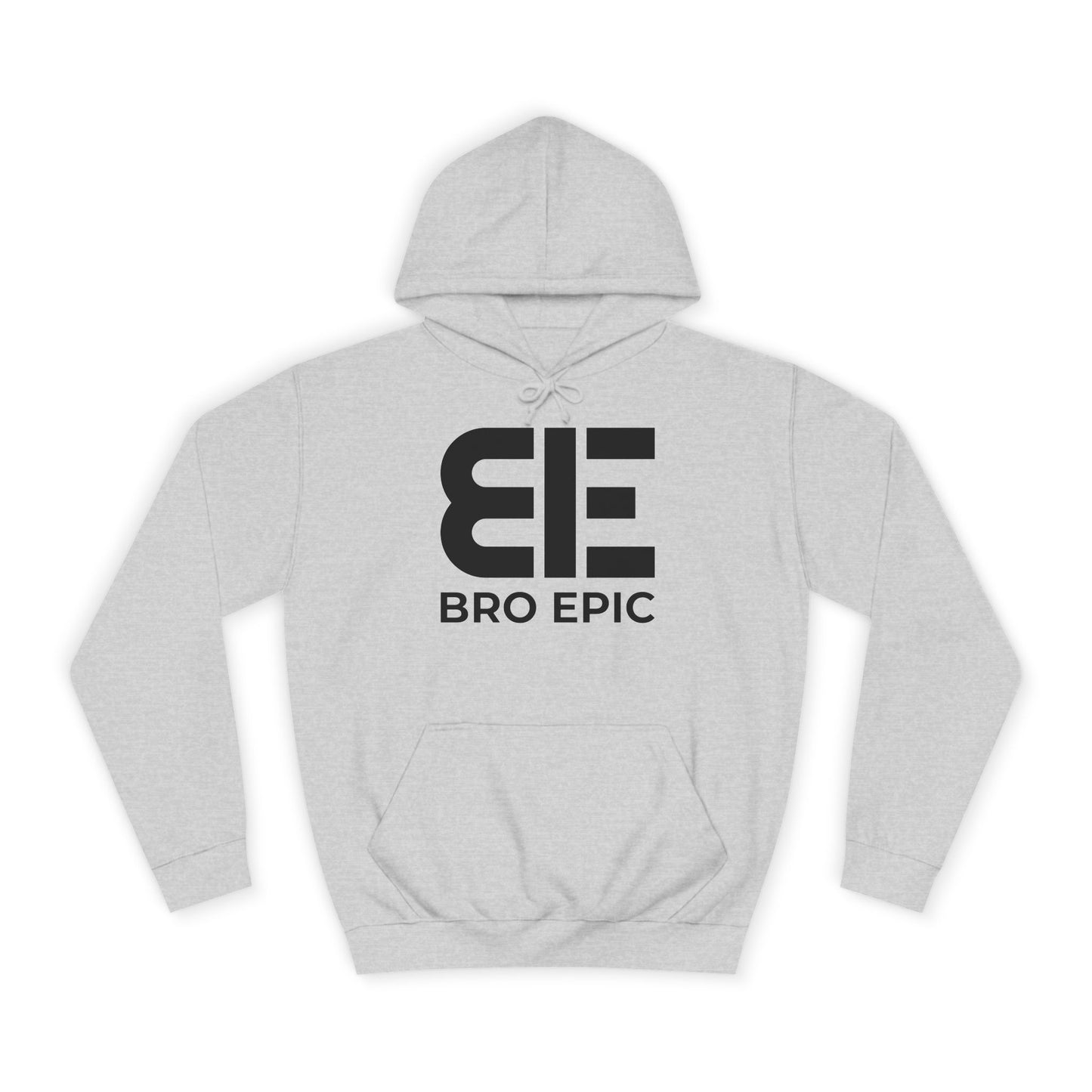 BE - College Hoodie Black Logo
