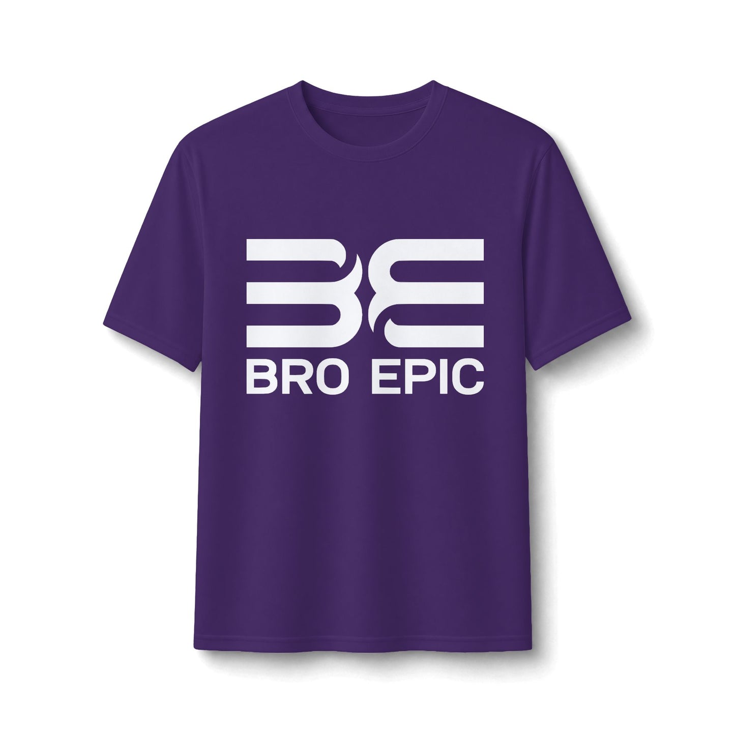 Bro Epic Performance Tee — Athletic Graphic Tee with Bold White Logo
