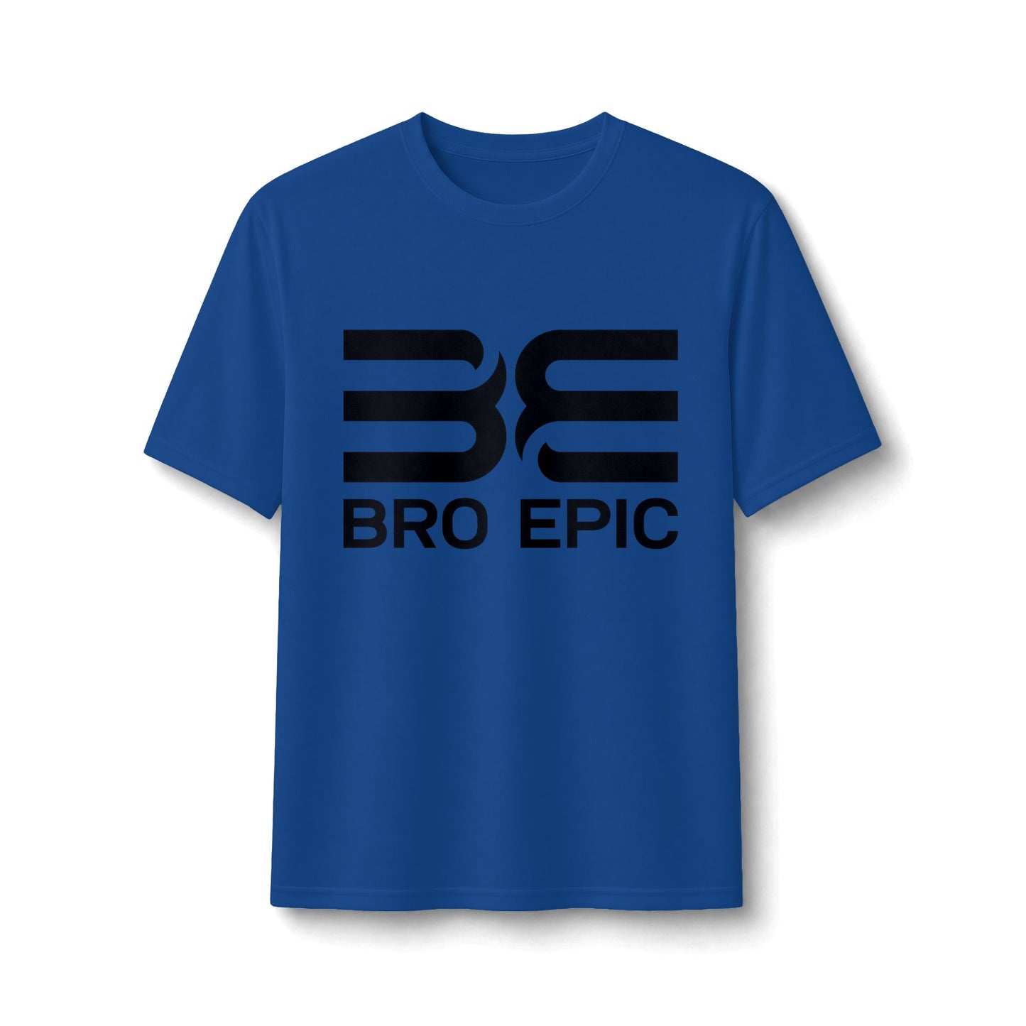 Bro Epic Performance Tee — Athletic Graphic Tee with Bold Black Logo