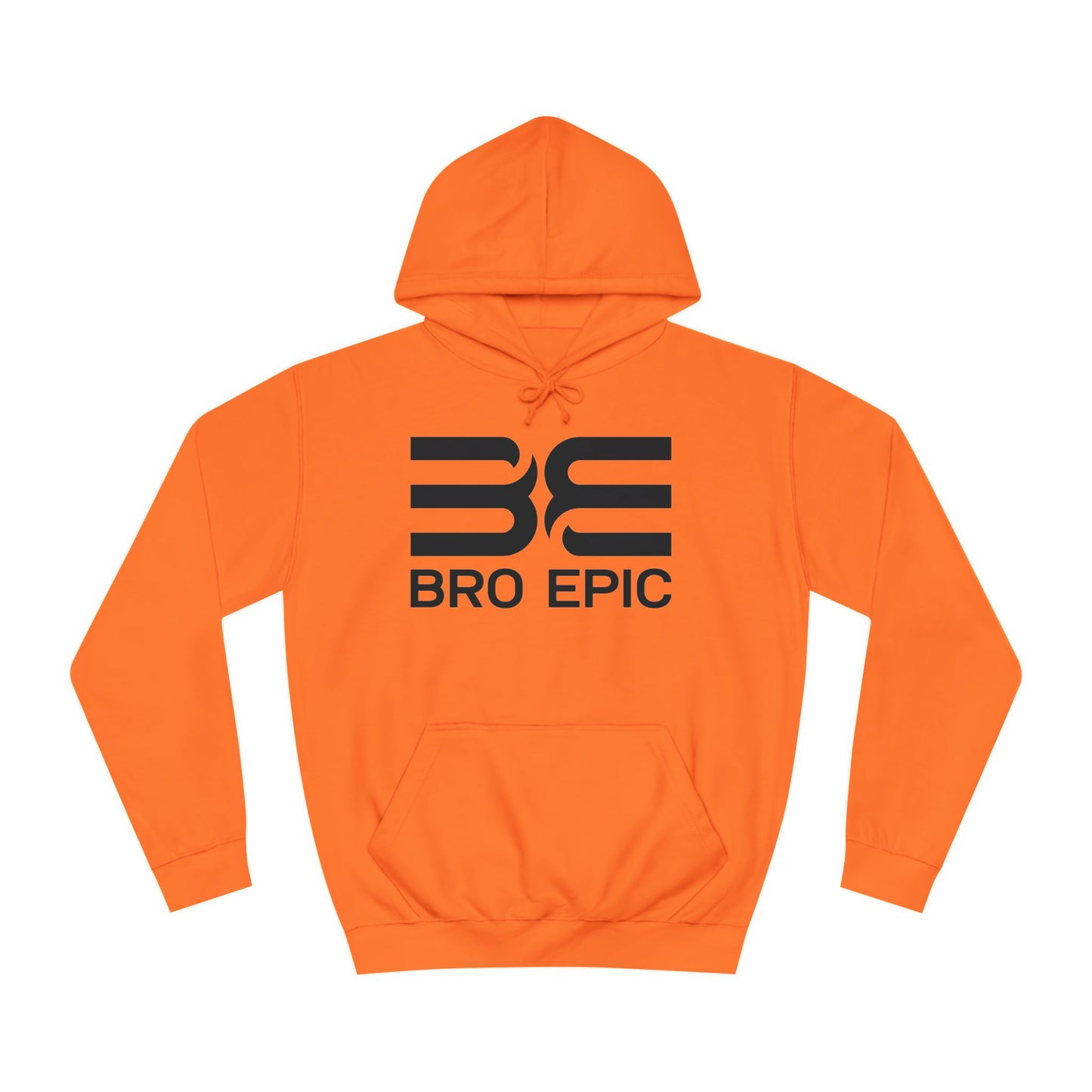 BE - College Hoodie Black Logo