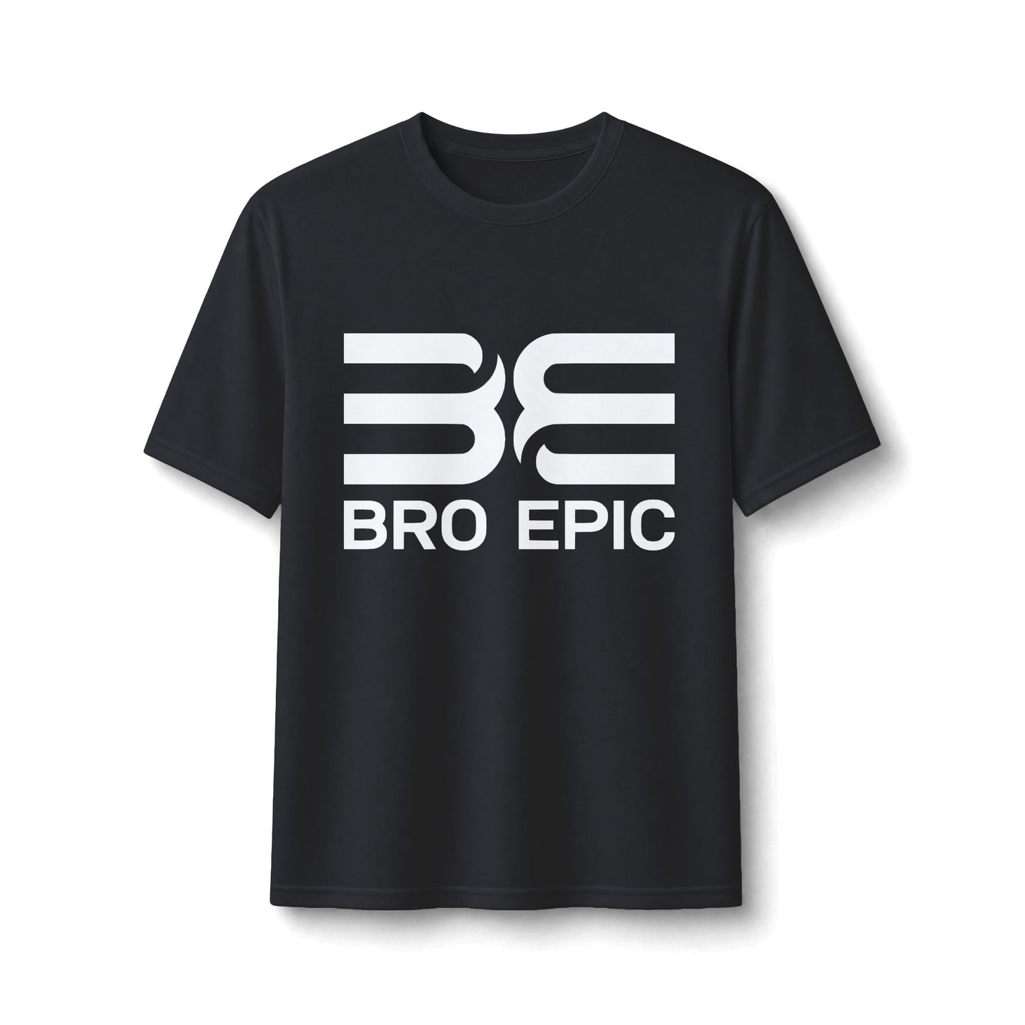Bro Epic Performance Tee — Athletic Graphic Tee with Bold White Logo