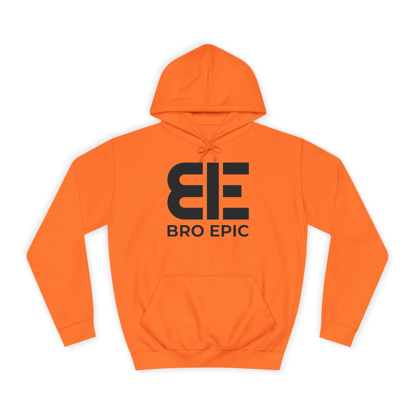 BE - College Hoodie Black Logo