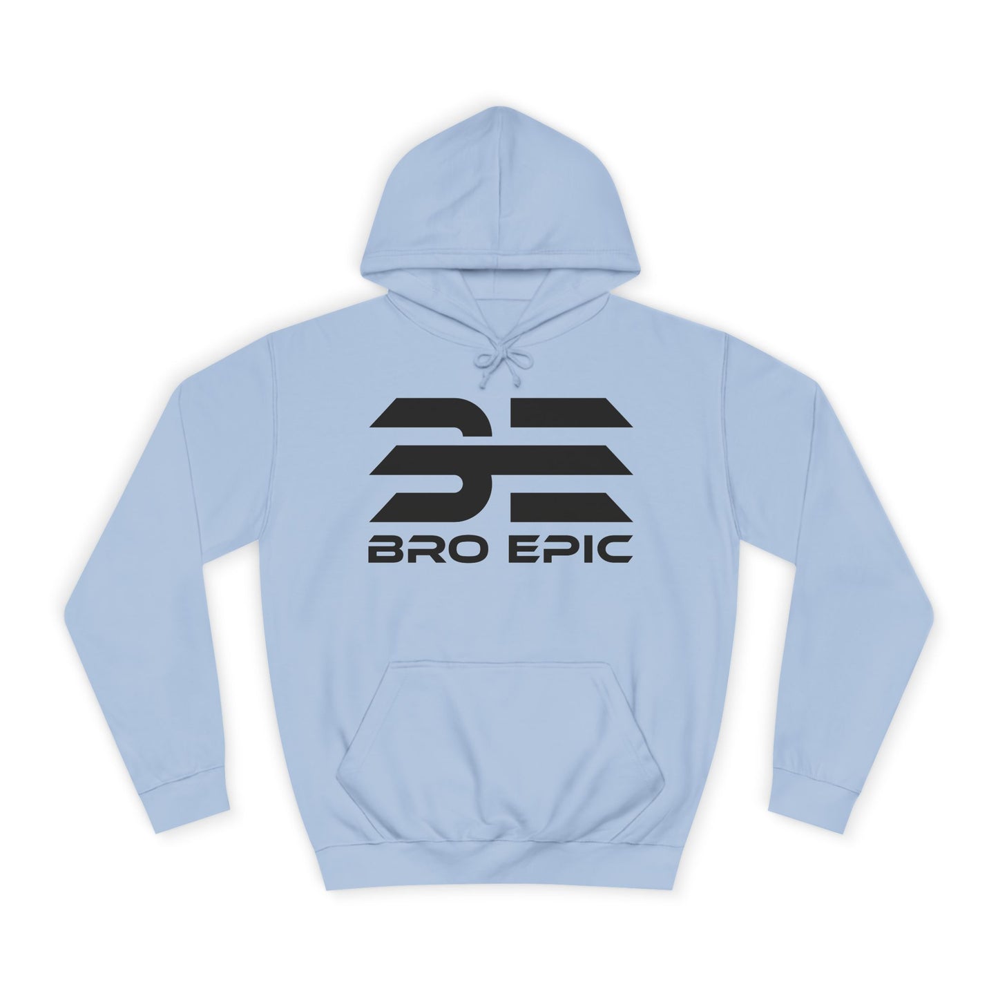BE - College Hoodie Black Logo