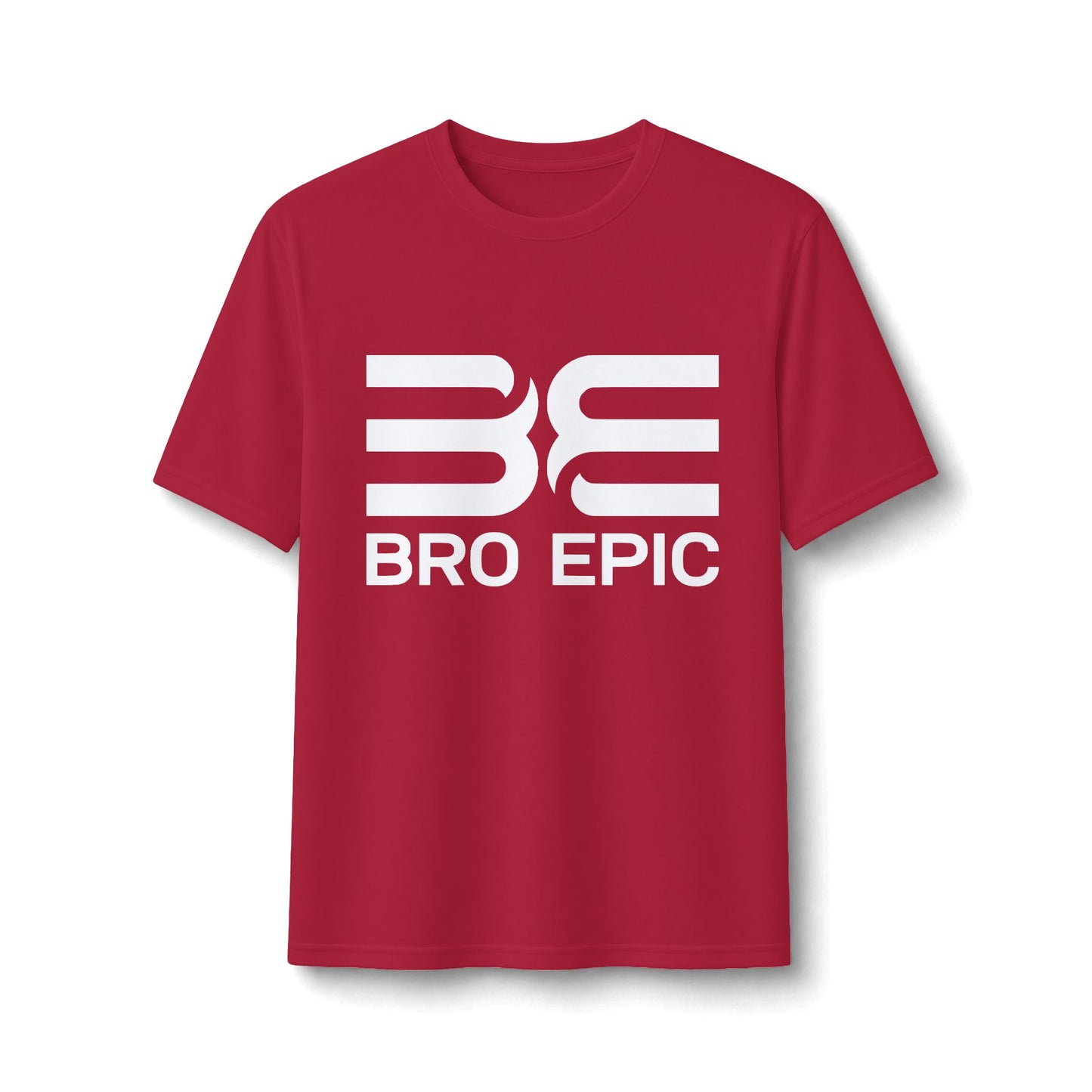 Bro Epic Performance Tee — Athletic Graphic Tee with Bold White Logo