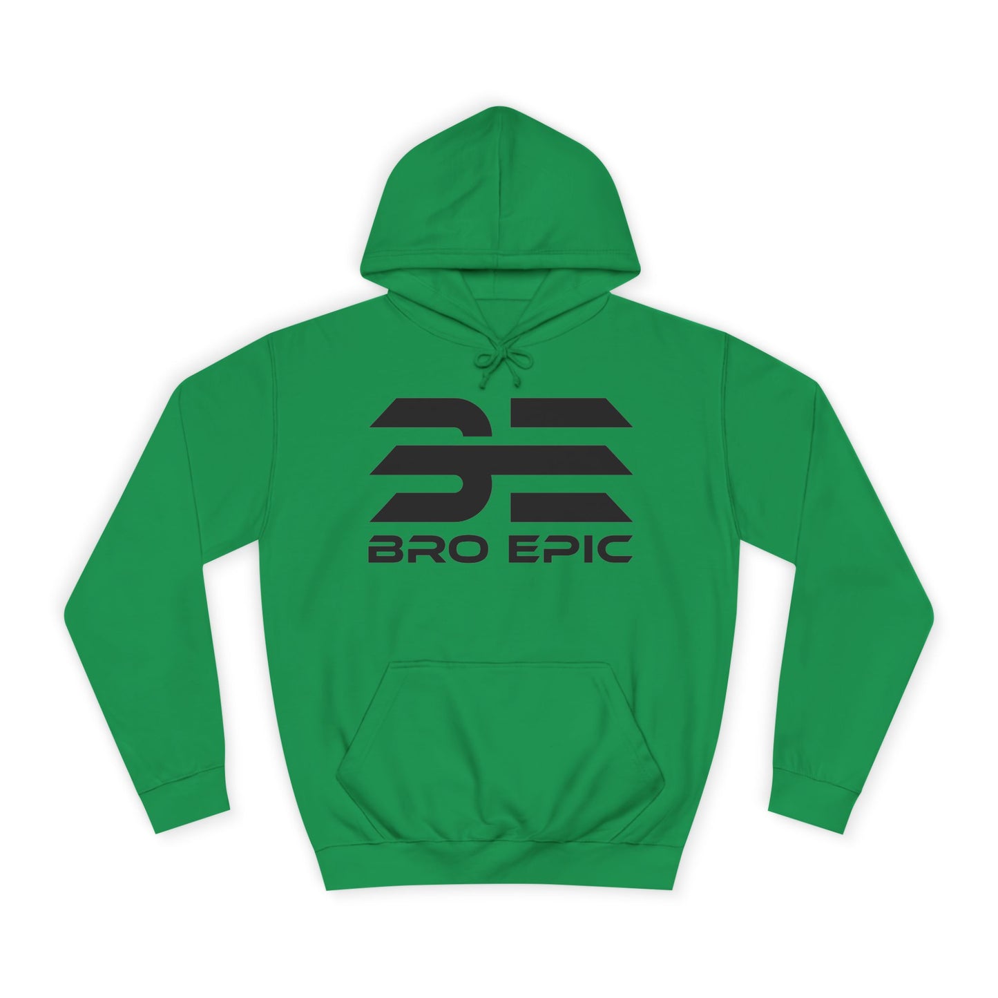 BE - College Hoodie Black Logo
