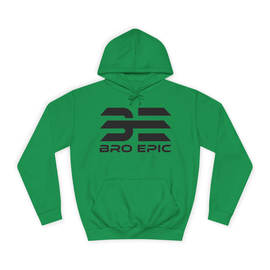 BE - College Hoodie Black Logo