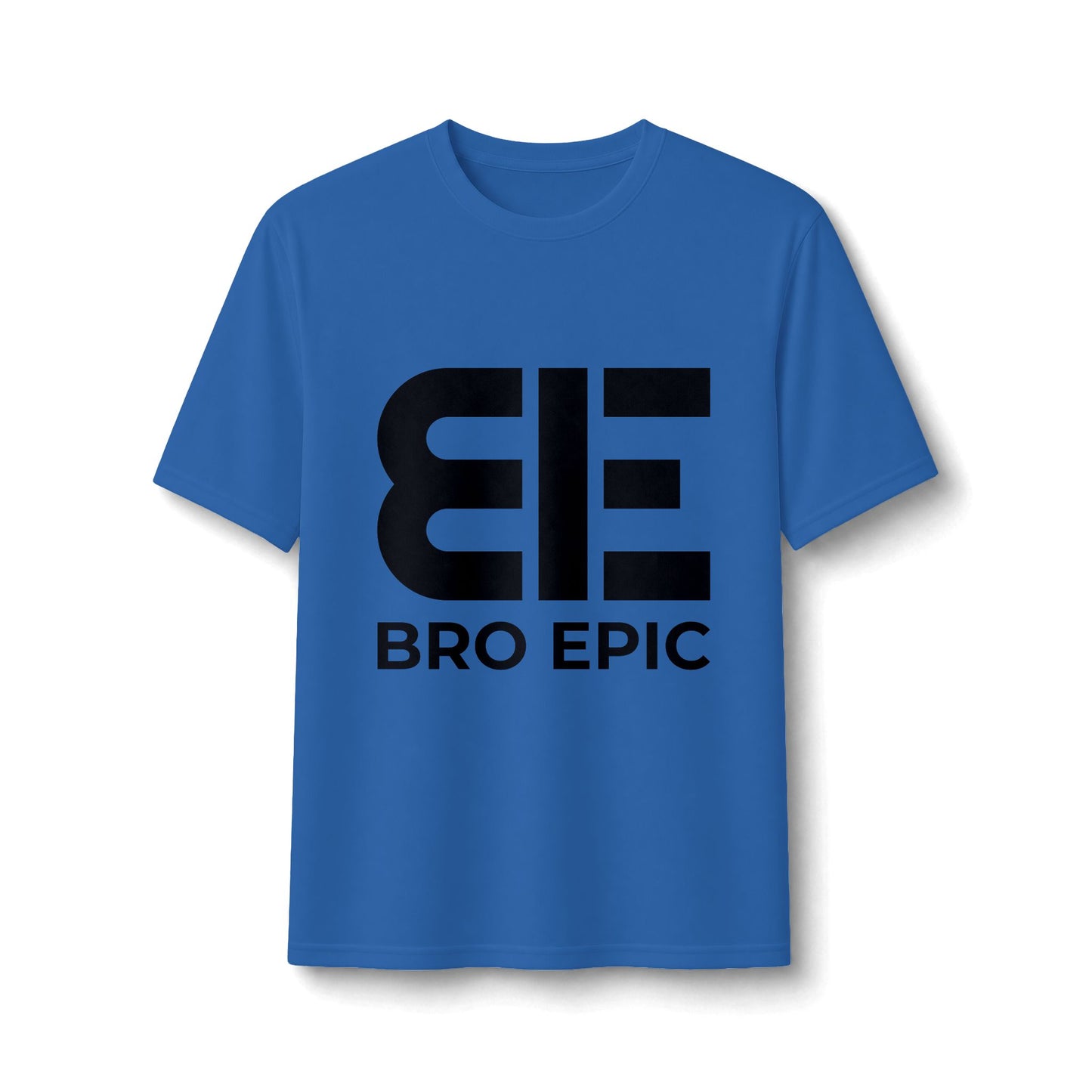 Bro Epic Performance Tee — Athletic Graphic Tee with Bold Black Logo