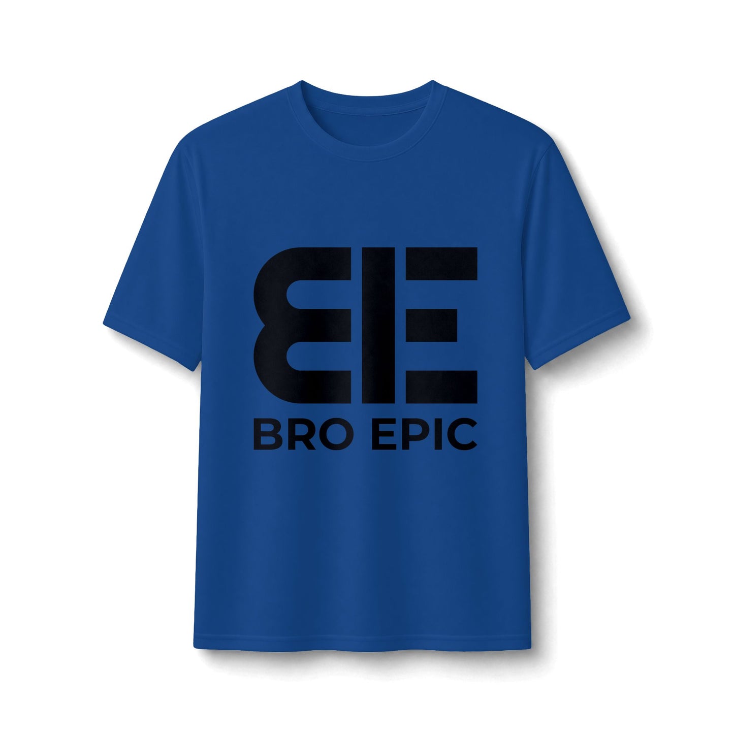 Bro Epic Performance Tee — Athletic Graphic Tee with Bold Black Logo