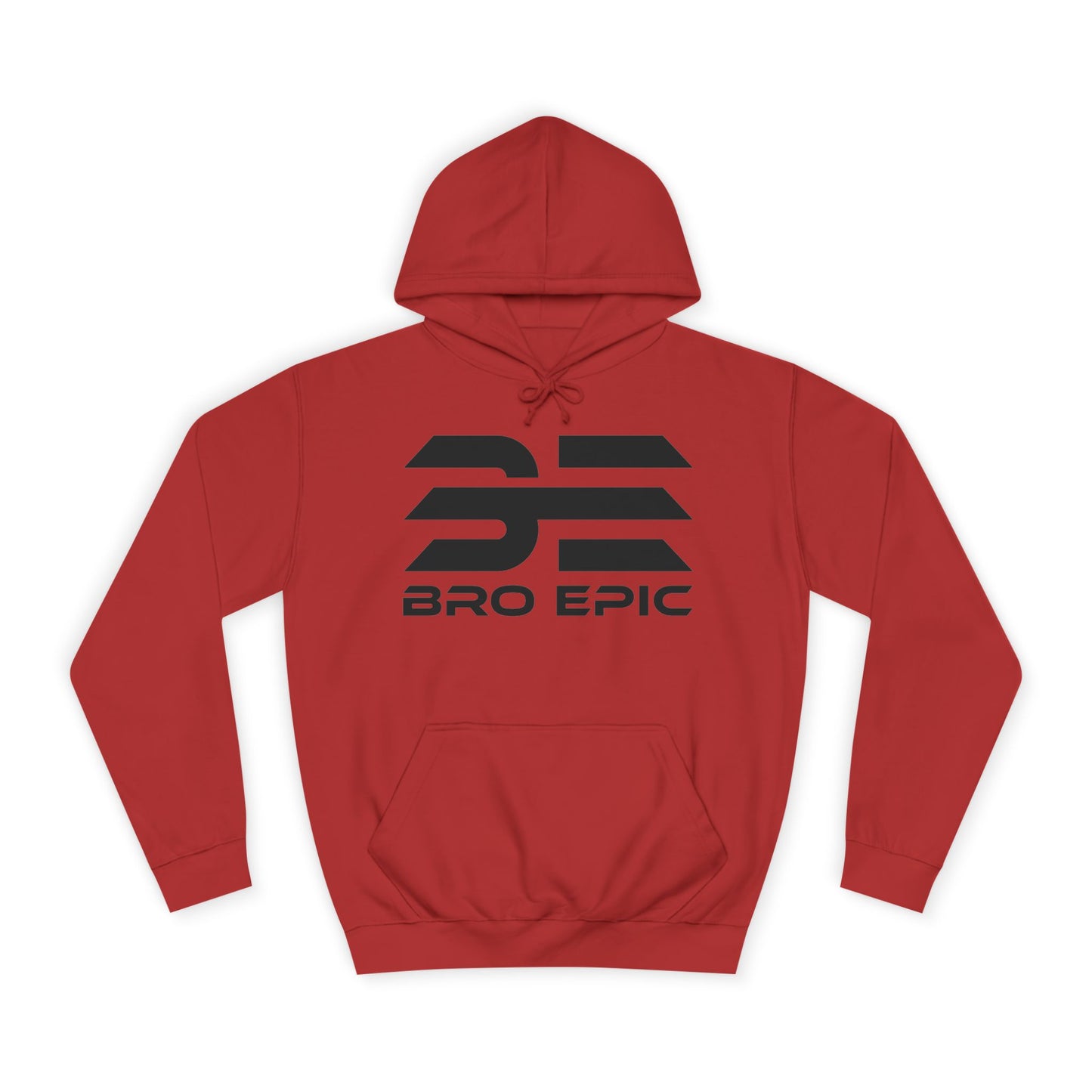 BE - College Hoodie Black Logo