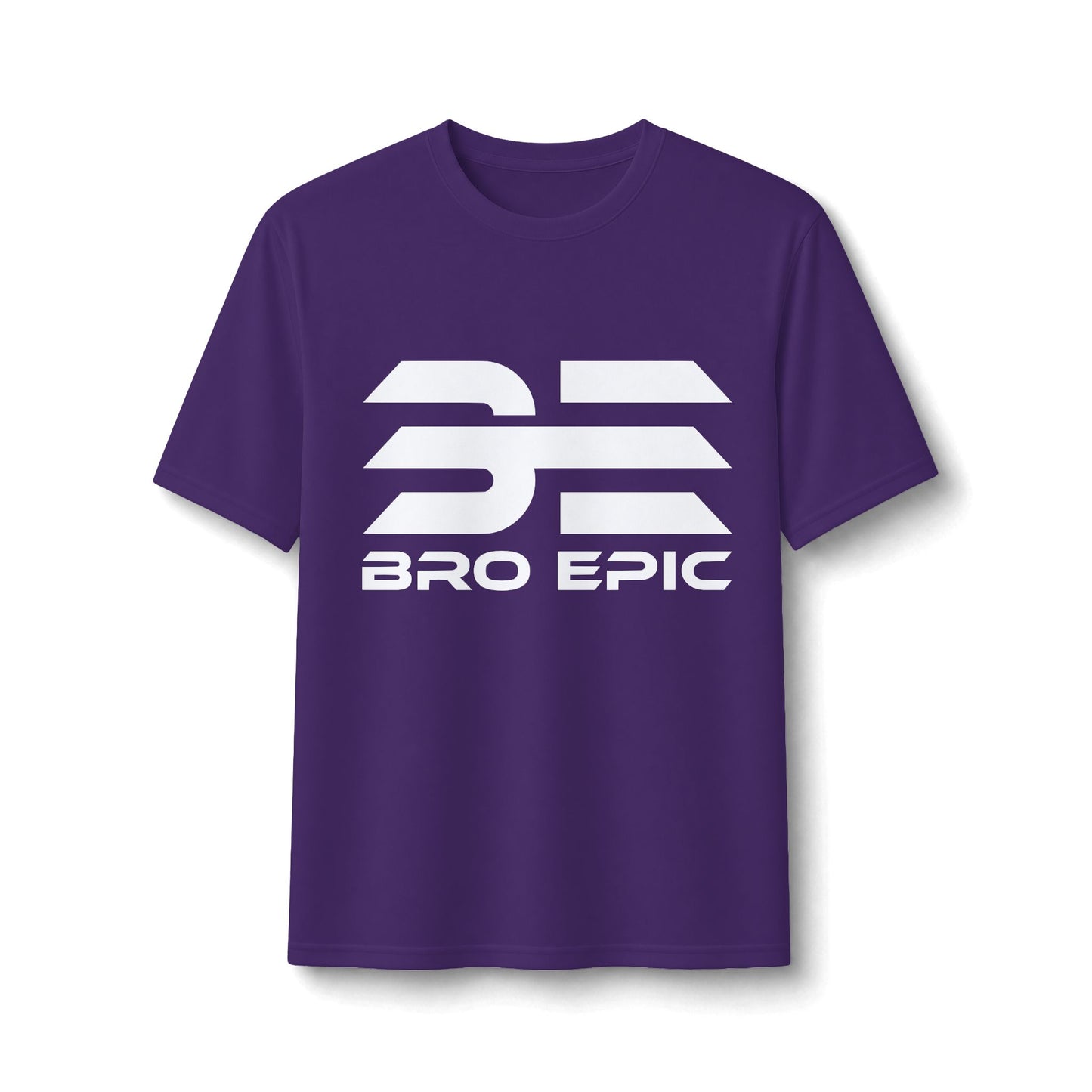 Bro Epic Performance Tee — Athletic Graphic Tee with Bold White Logo
