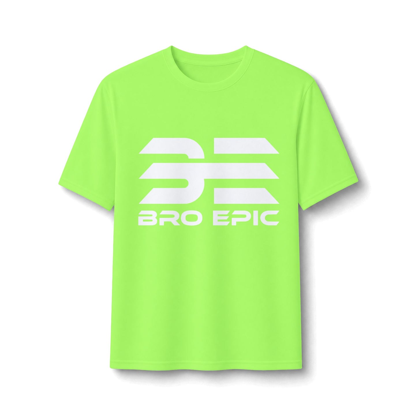 Bro Epic Performance Tee — Athletic Graphic Tee with Bold White Logo