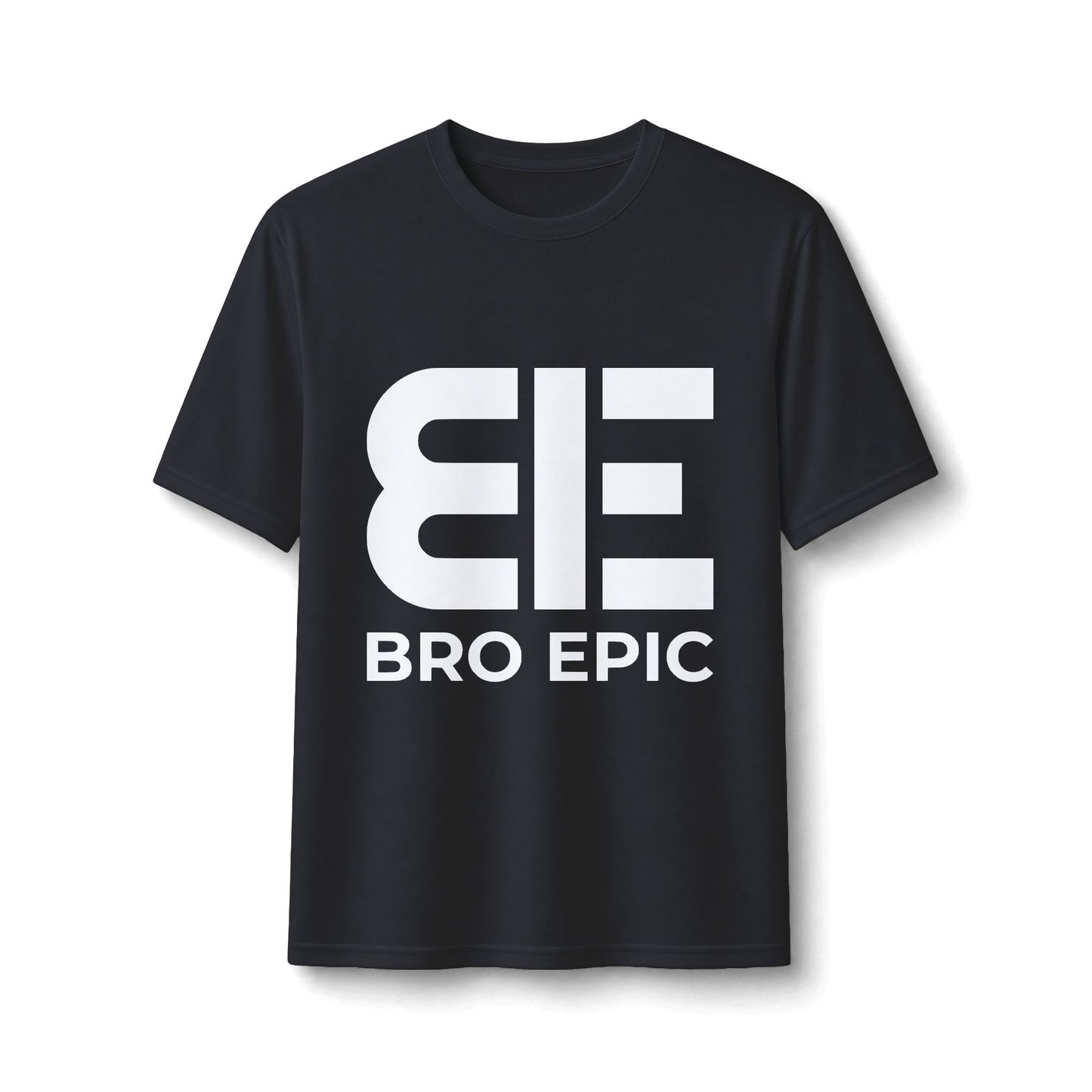 Bro Epic Performance Tee — Athletic Graphic Tee with Bold White Logo