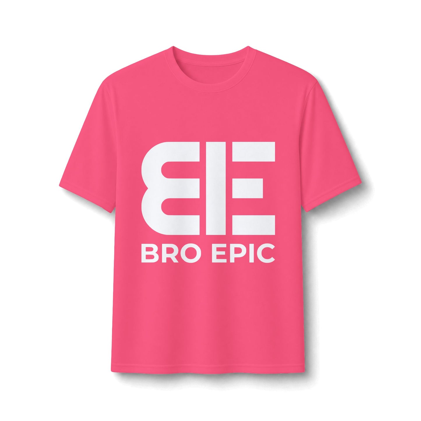 Bro Epic Performance Tee — Athletic Graphic Tee with Bold White Logo