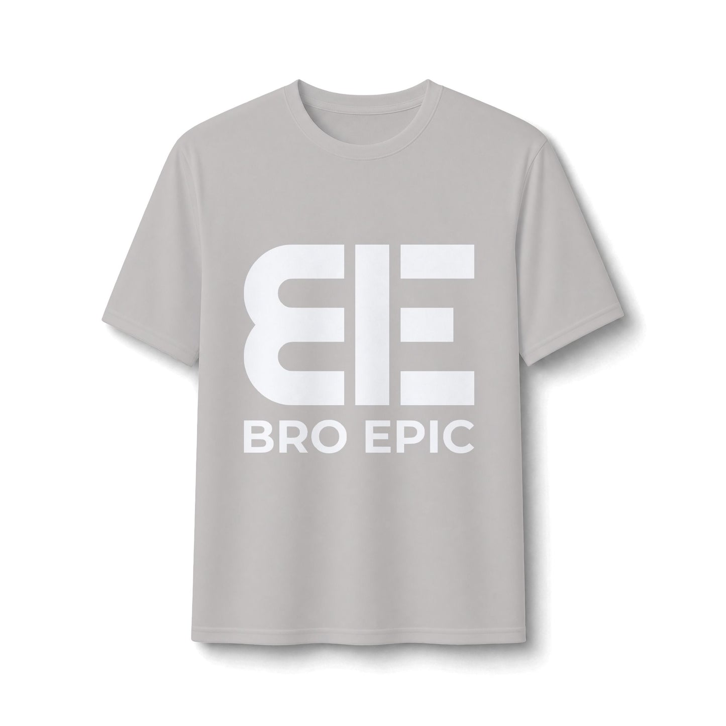 Bro Epic Performance Tee — Athletic Graphic Tee with Bold White Logo