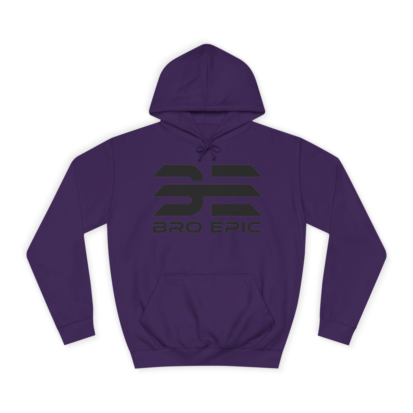 BE - College Hoodie Black Logo