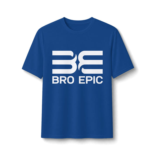 Bro Epic Performance Tee — Athletic Graphic Tee with Bold White Logo