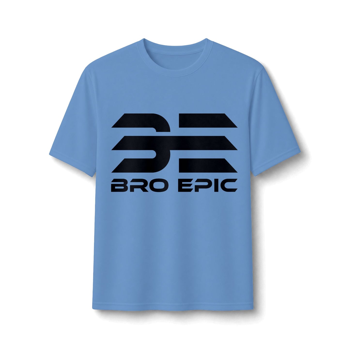 Bro Epic Performance Tee — Athletic Graphic Tee with Bold Black Logo