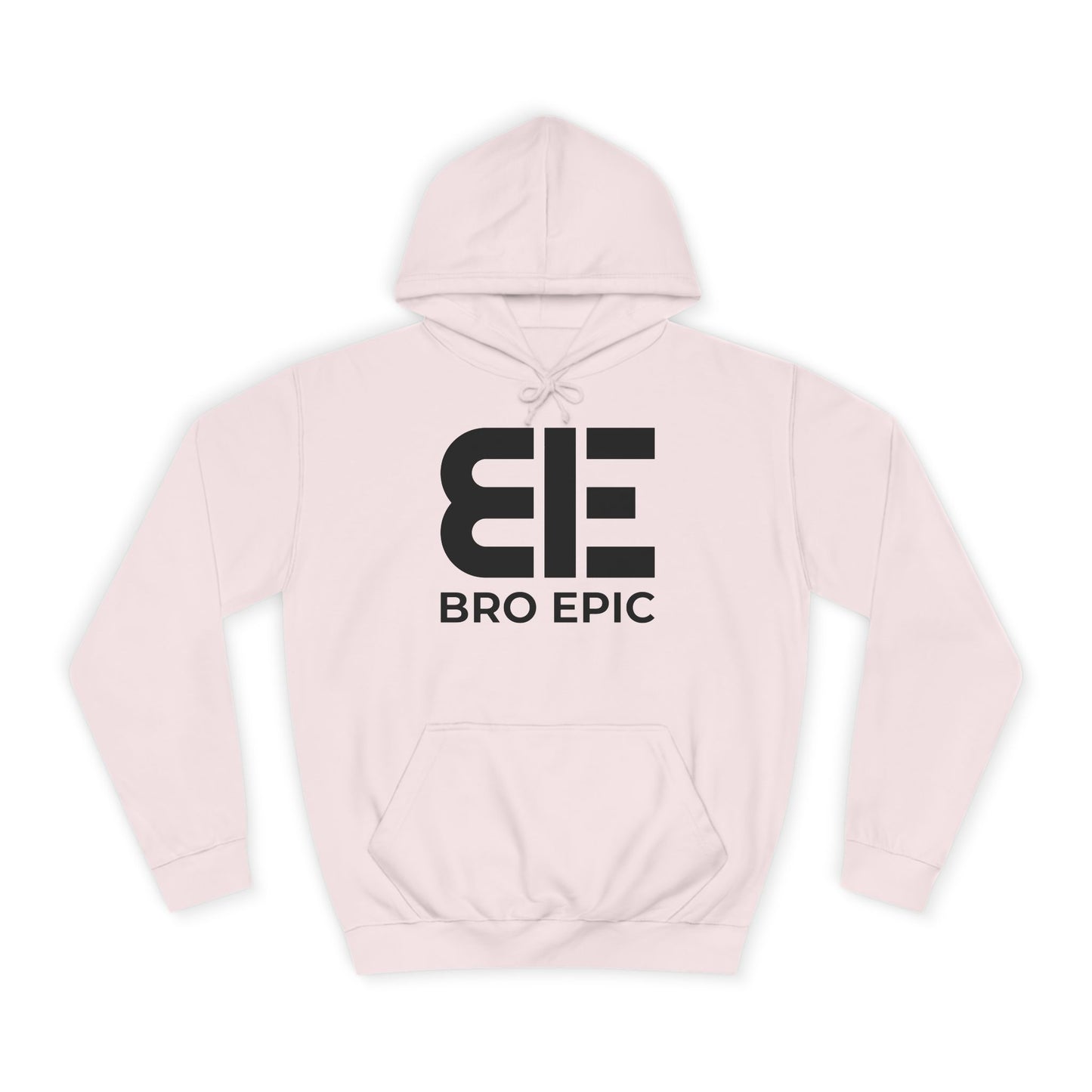 BE - College Hoodie Black Logo