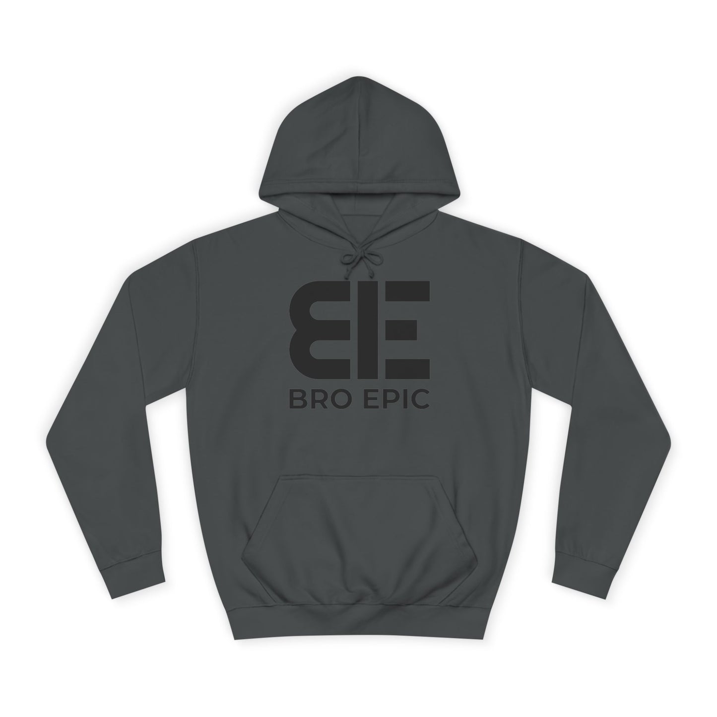 BE - College Hoodie Black Logo