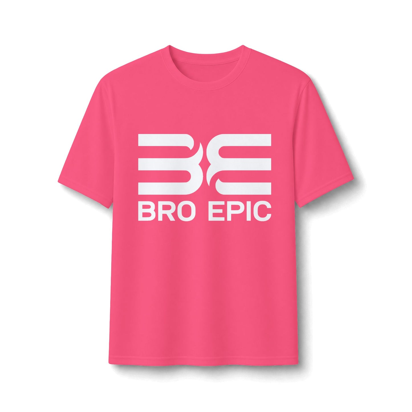 Bro Epic Performance Tee — Athletic Graphic Tee with Bold White Logo