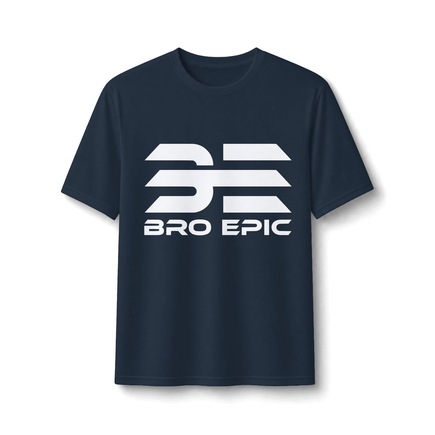 Bro Epic Performance Tee — Athletic Graphic Tee with Bold White Logo