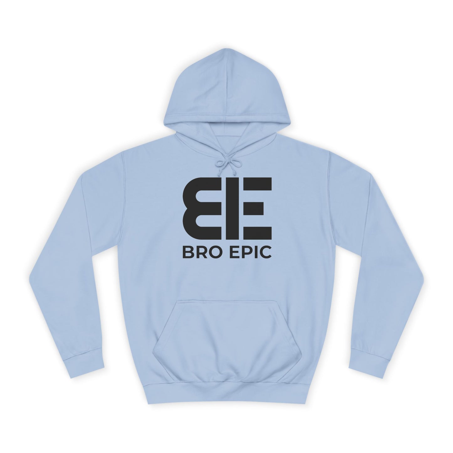 BE - College Hoodie Black Logo