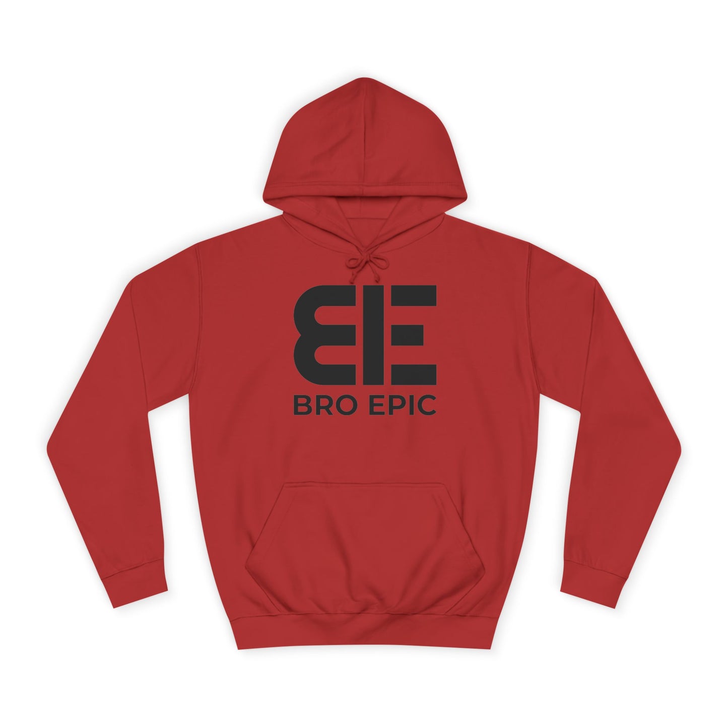 BE - College Hoodie Black Logo