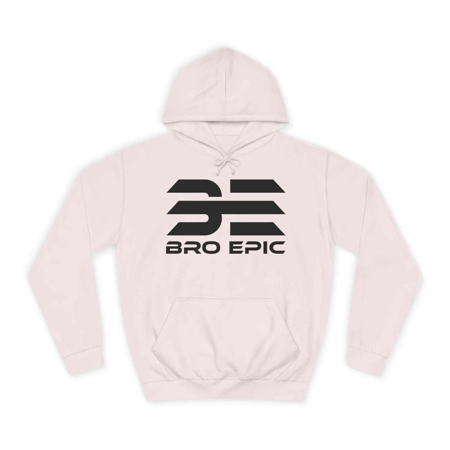 BE - College Hoodie Black Logo