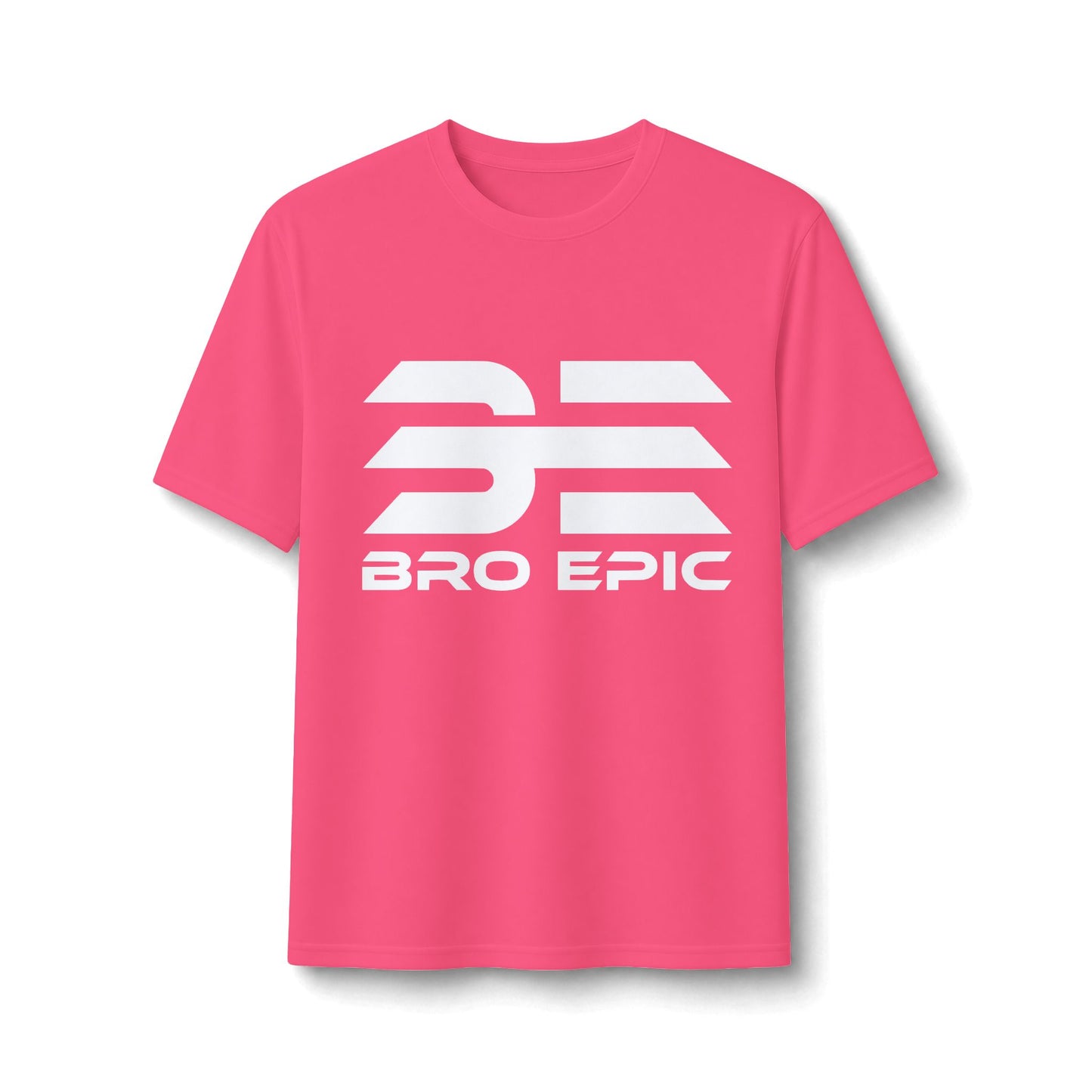 Bro Epic Performance Tee — Athletic Graphic Tee with Bold White Logo