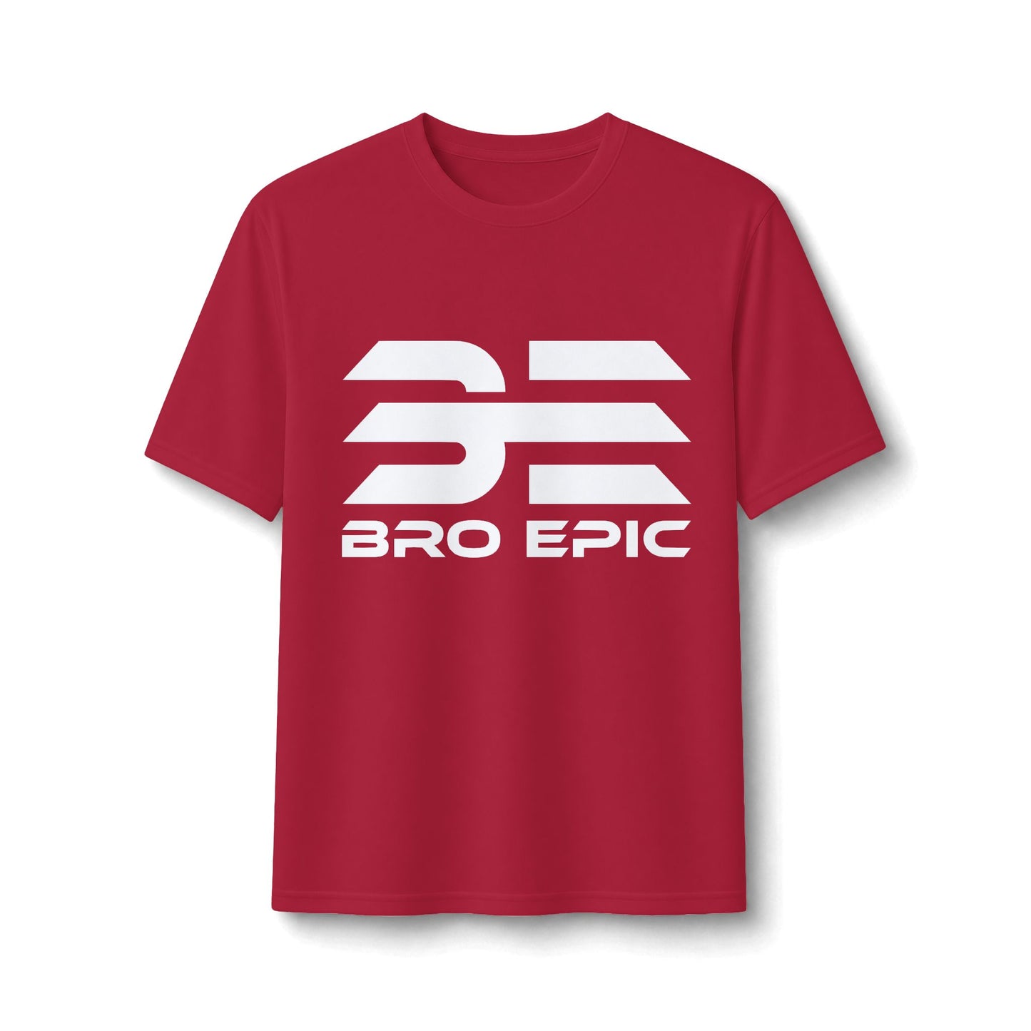 Bro Epic Performance Tee — Athletic Graphic Tee with Bold White Logo