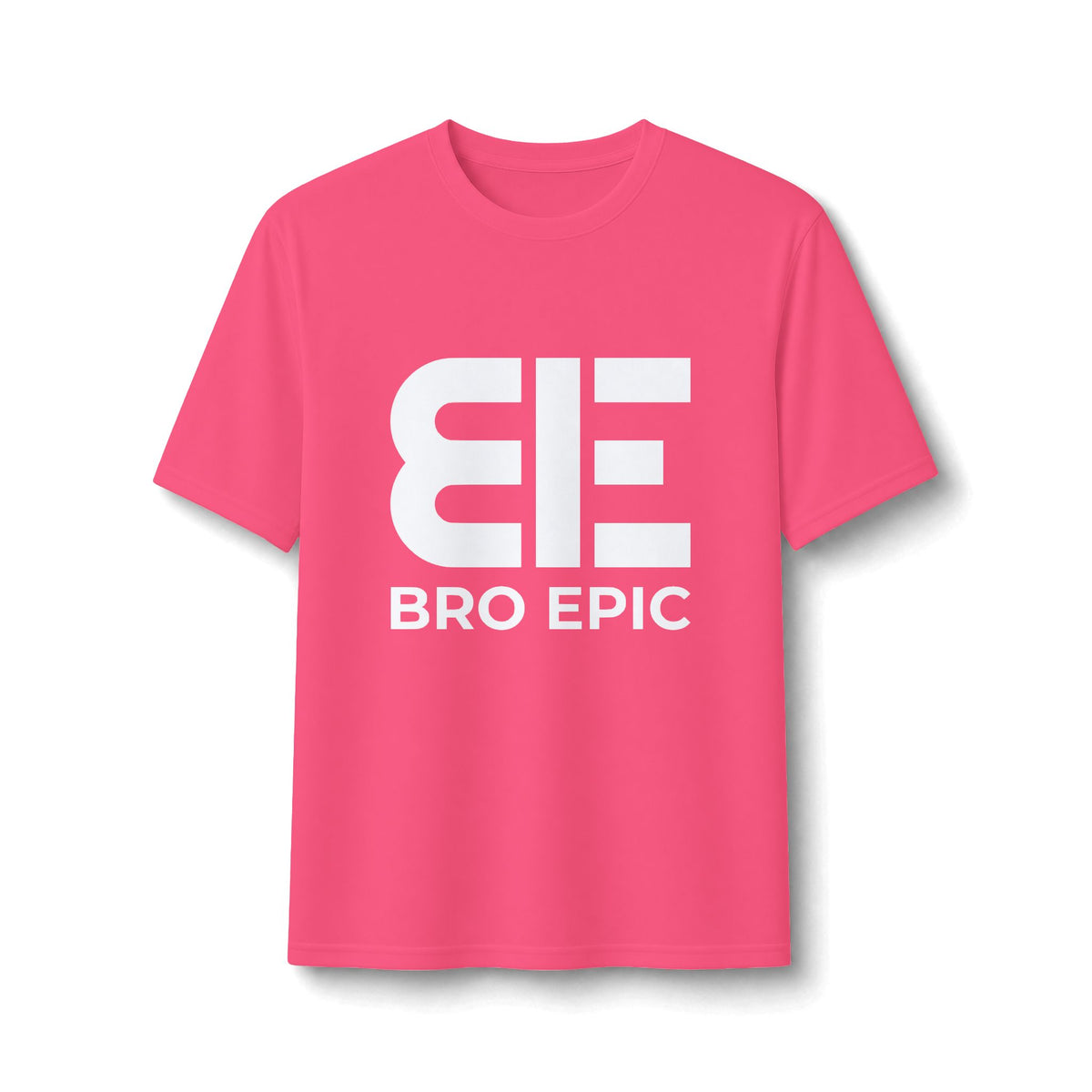 Bro Epic Performance Tee — Athletic Graphic Tee with Bold White Logo