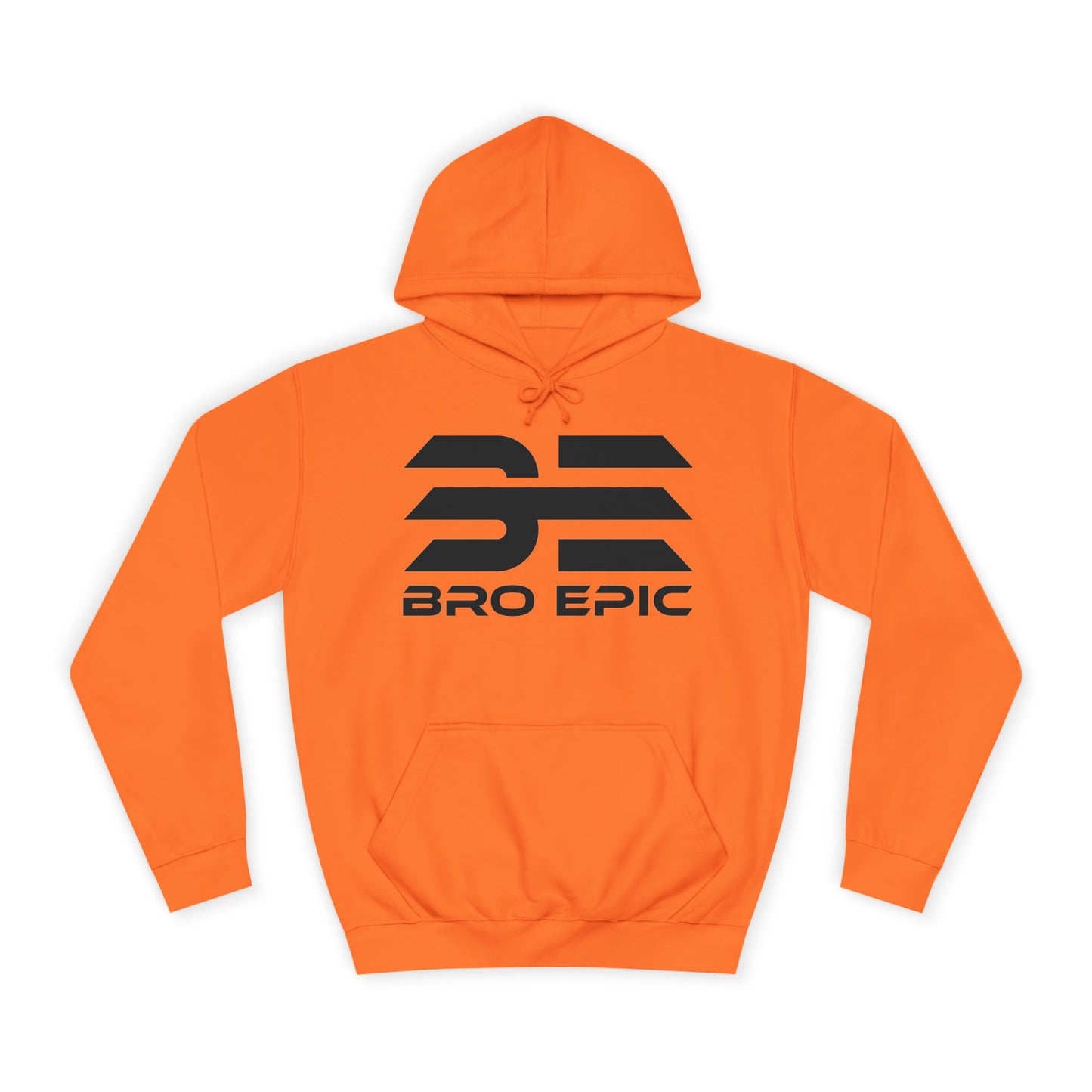 BE - College Hoodie Black Logo