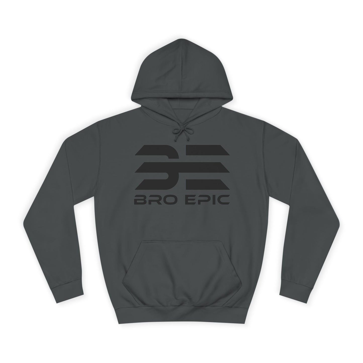 BE - College Hoodie Black Logo