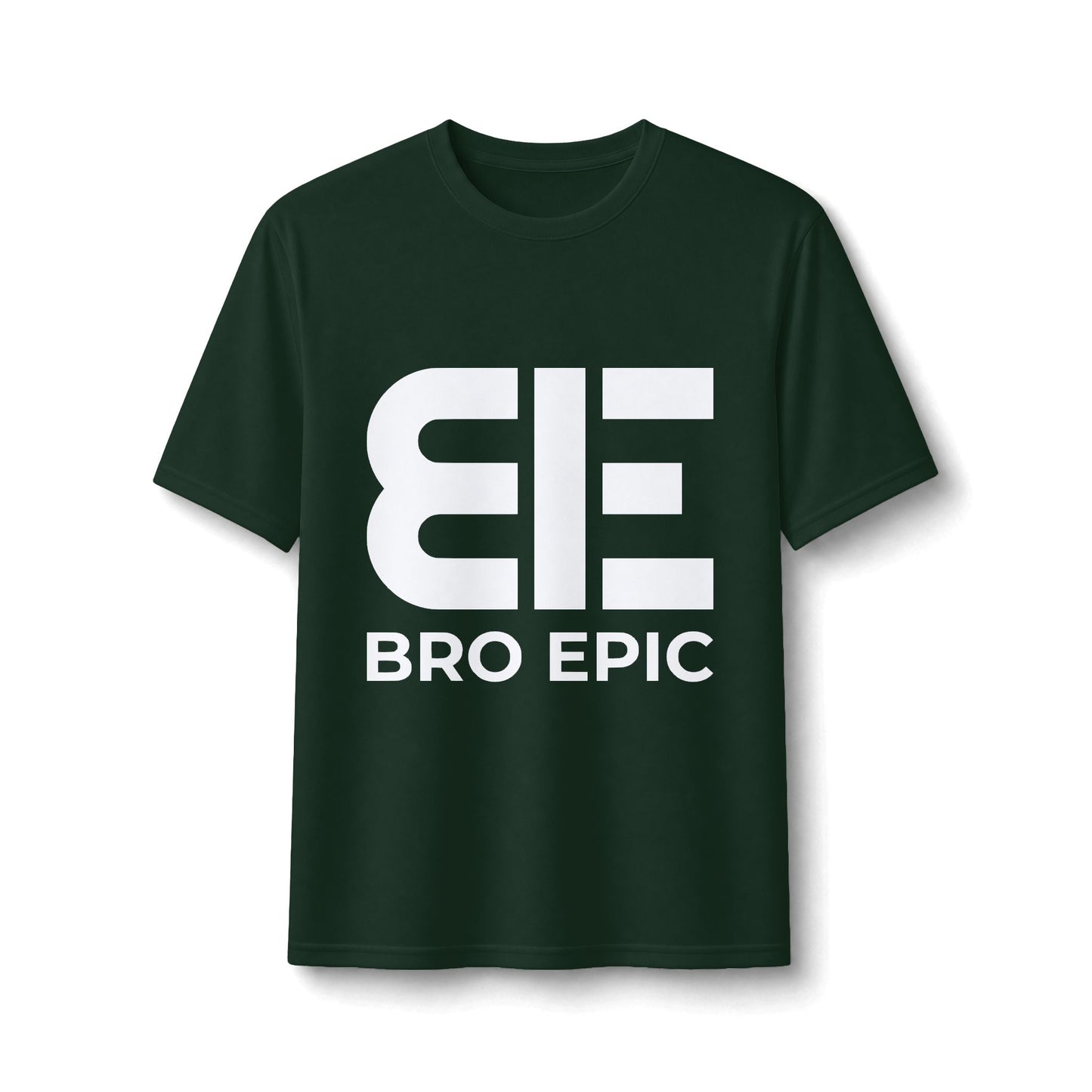 Bro Epic Performance Tee — Athletic Graphic Tee with Bold White Logo