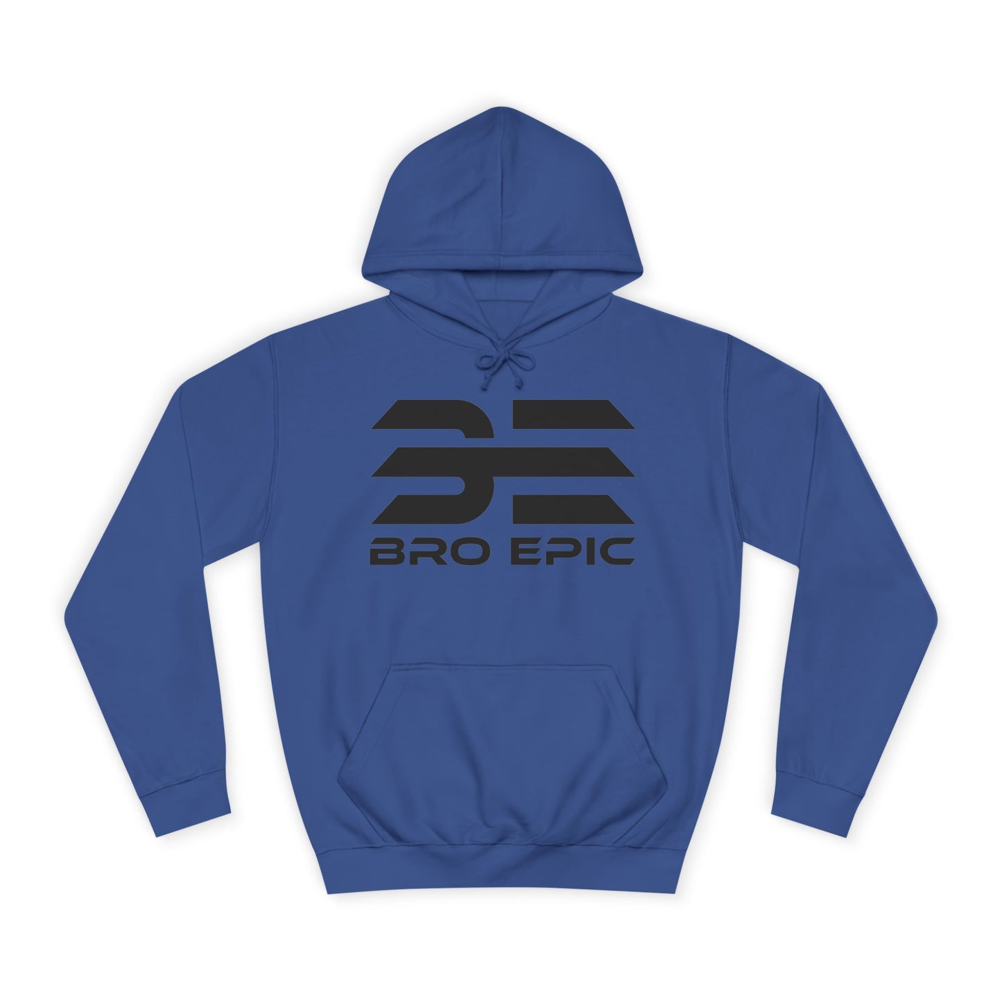 BE - College Hoodie Black Logo