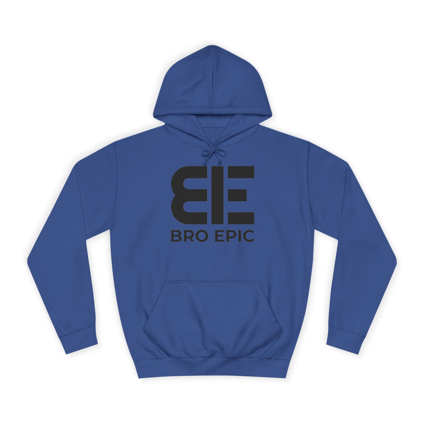 BE - College Hoodie Black Logo