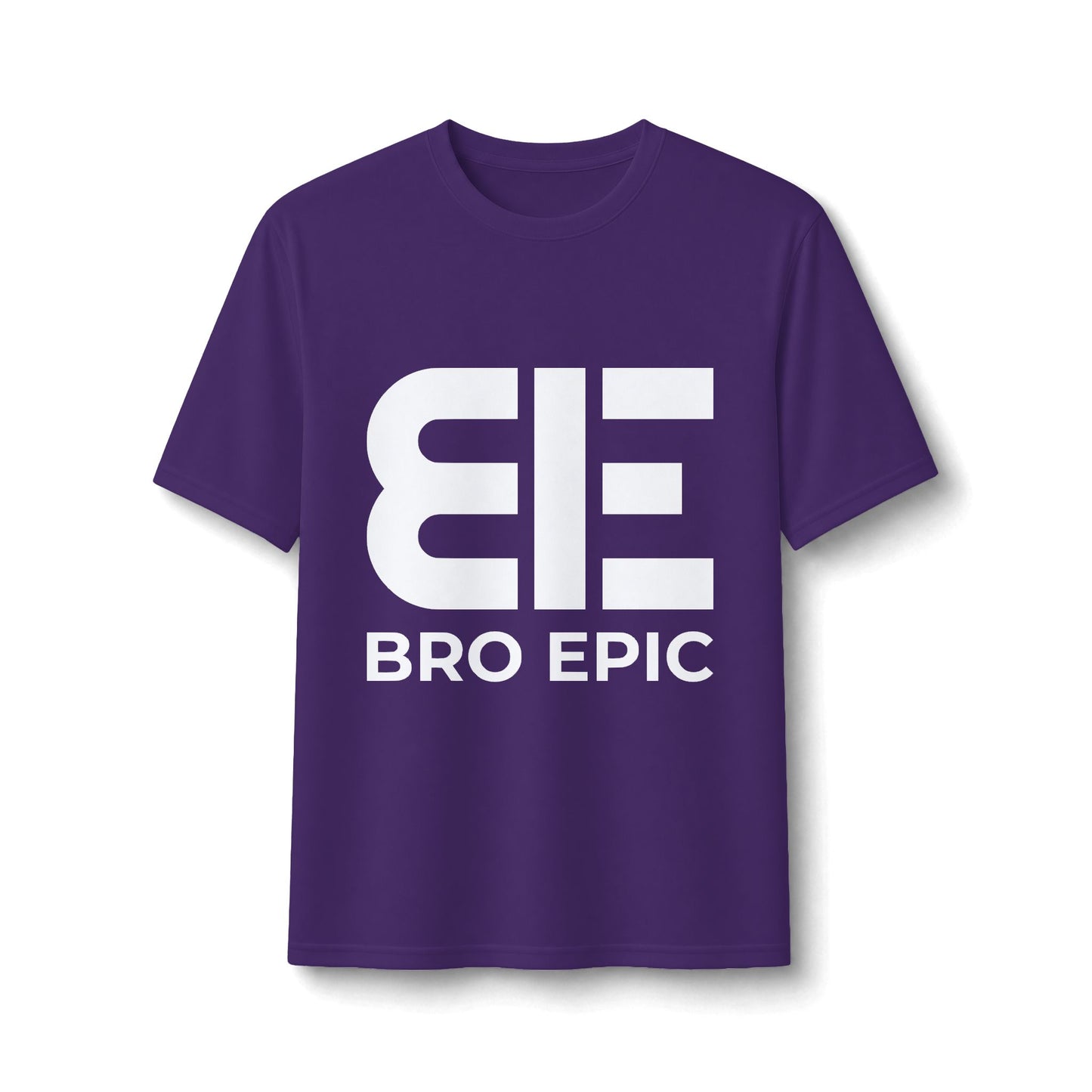 Bro Epic Performance Tee — Athletic Graphic Tee with Bold White Logo