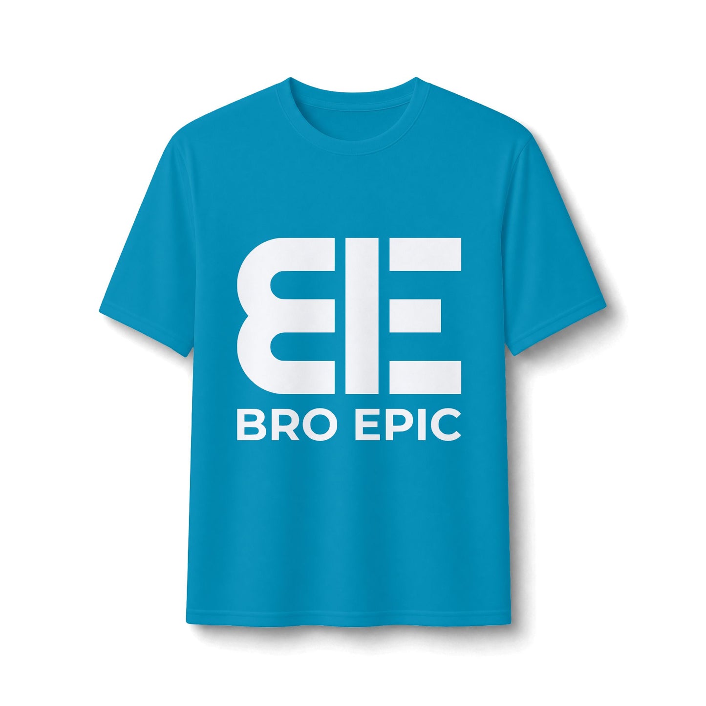 Bro Epic Performance Tee — Athletic Graphic Tee with Bold White Logo