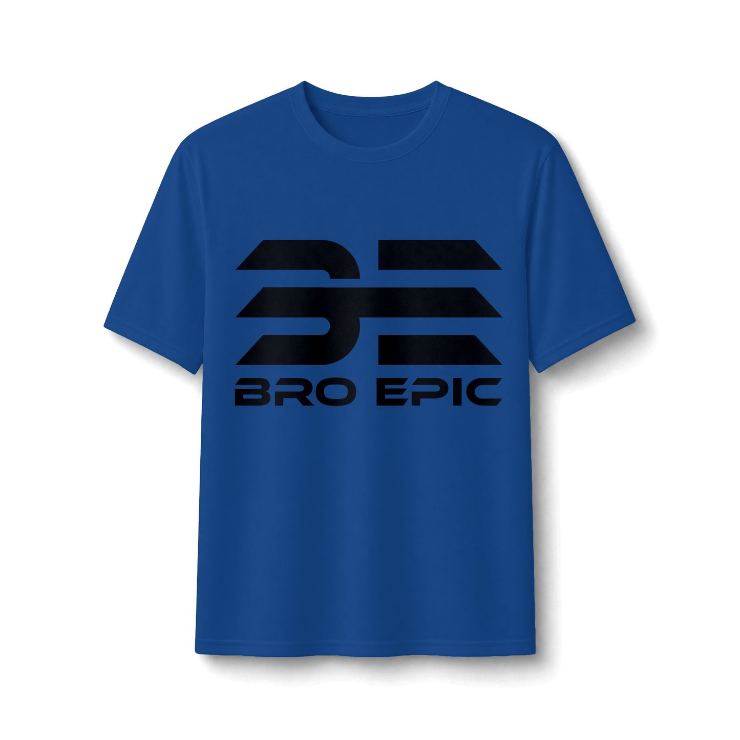 Bro Epic Performance Tee — Athletic Graphic Tee with Bold Black Logo
