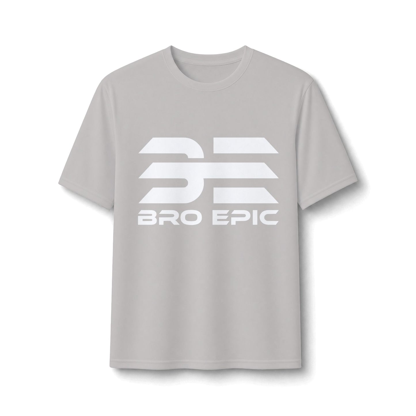Bro Epic Performance Tee — Athletic Graphic Tee with Bold White Logo