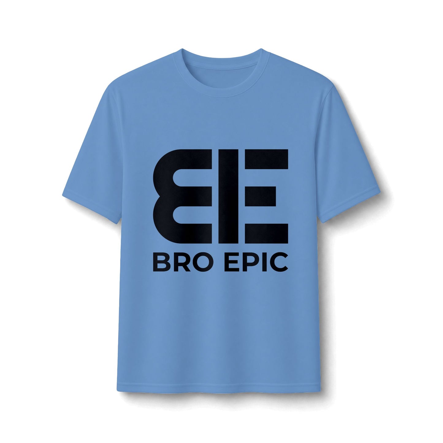 Bro Epic Performance Tee — Athletic Graphic Tee with Bold Black Logo