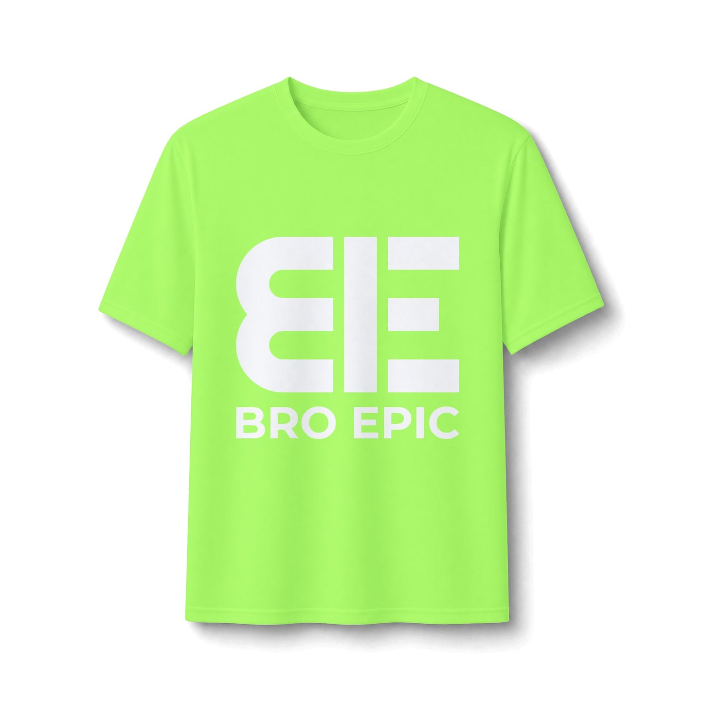 Bro Epic Performance Tee — Athletic Graphic Tee with Bold White Logo