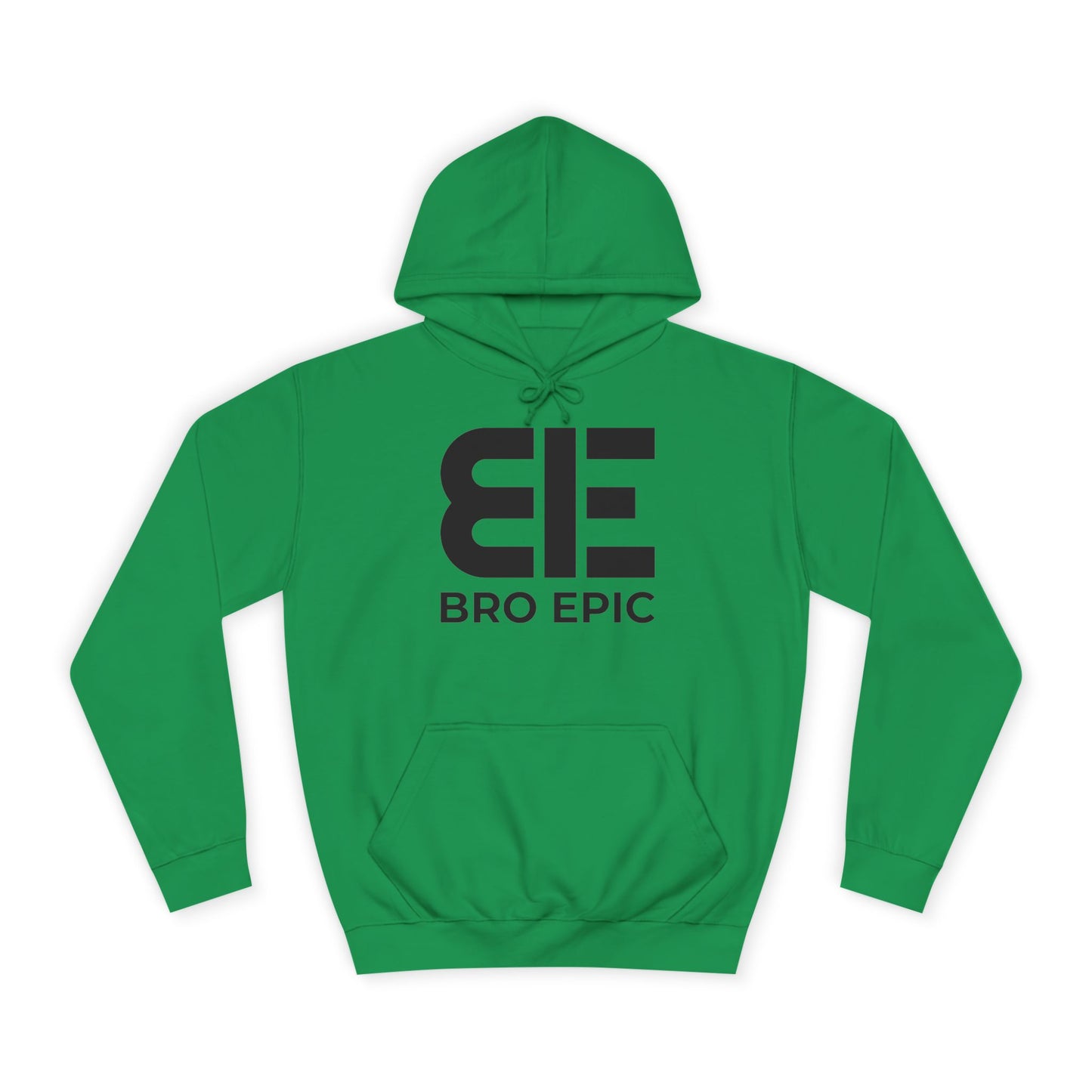 BE - College Hoodie Black Logo