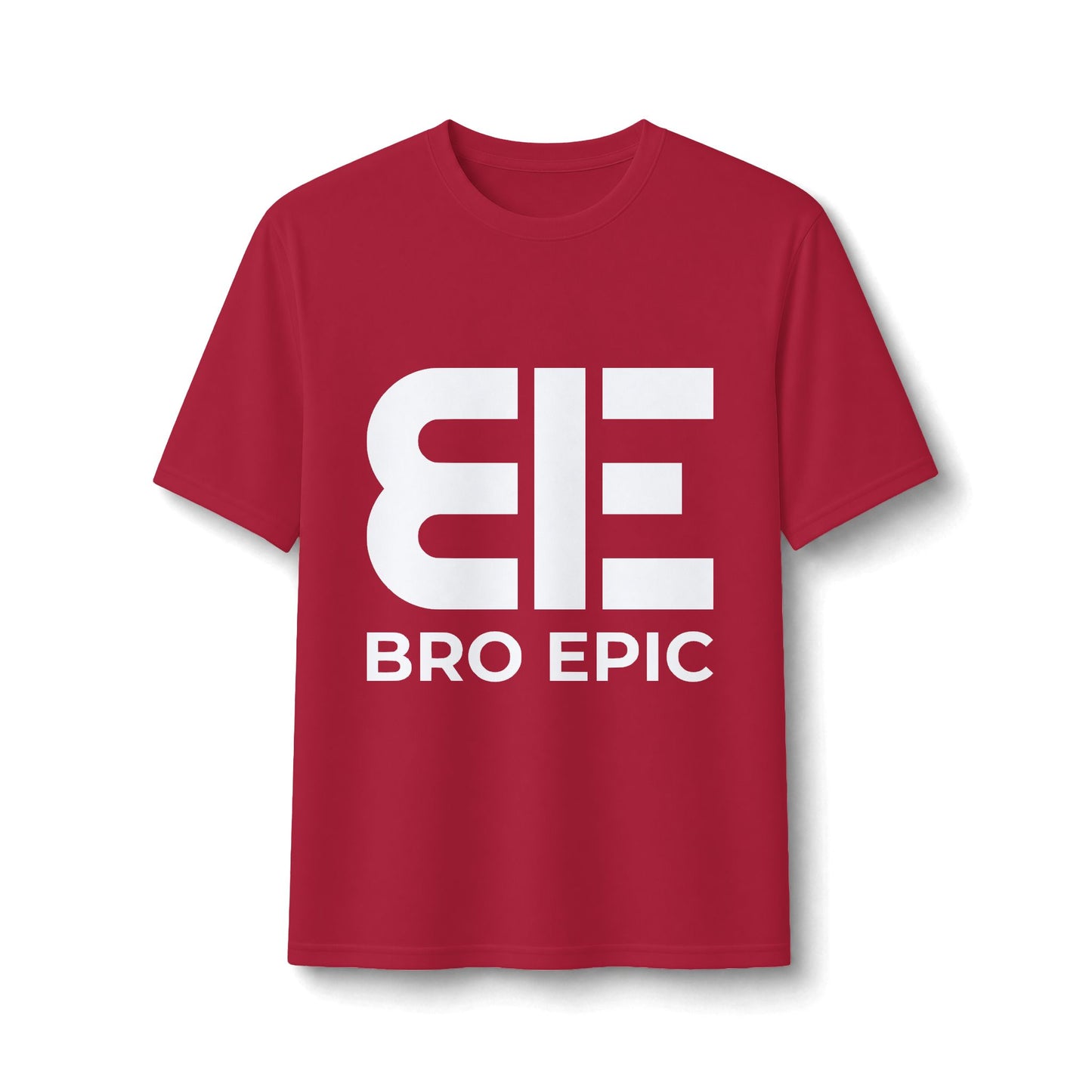 Bro Epic Performance Tee — Athletic Graphic Tee with Bold White Logo