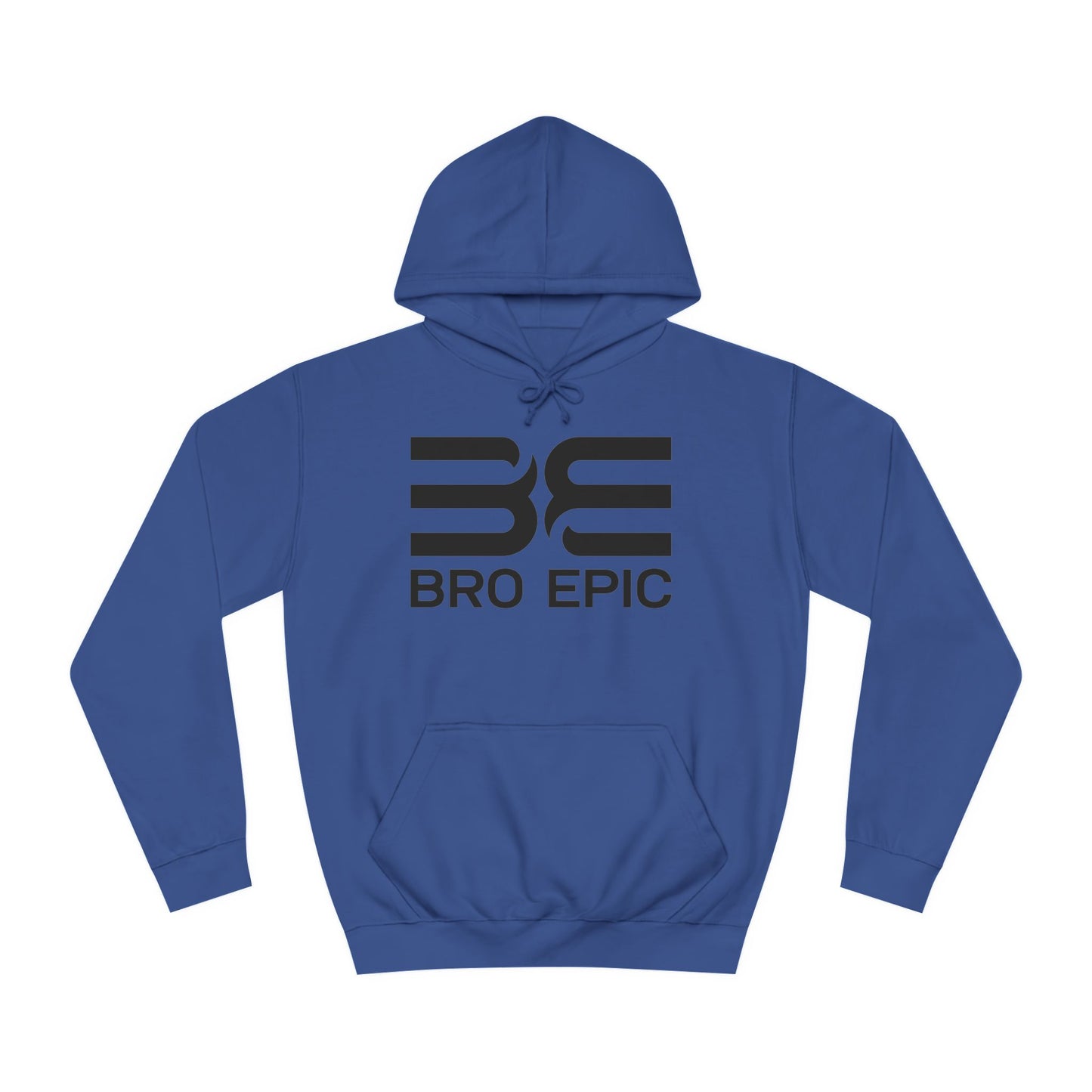 BE - College Hoodie Black Logo