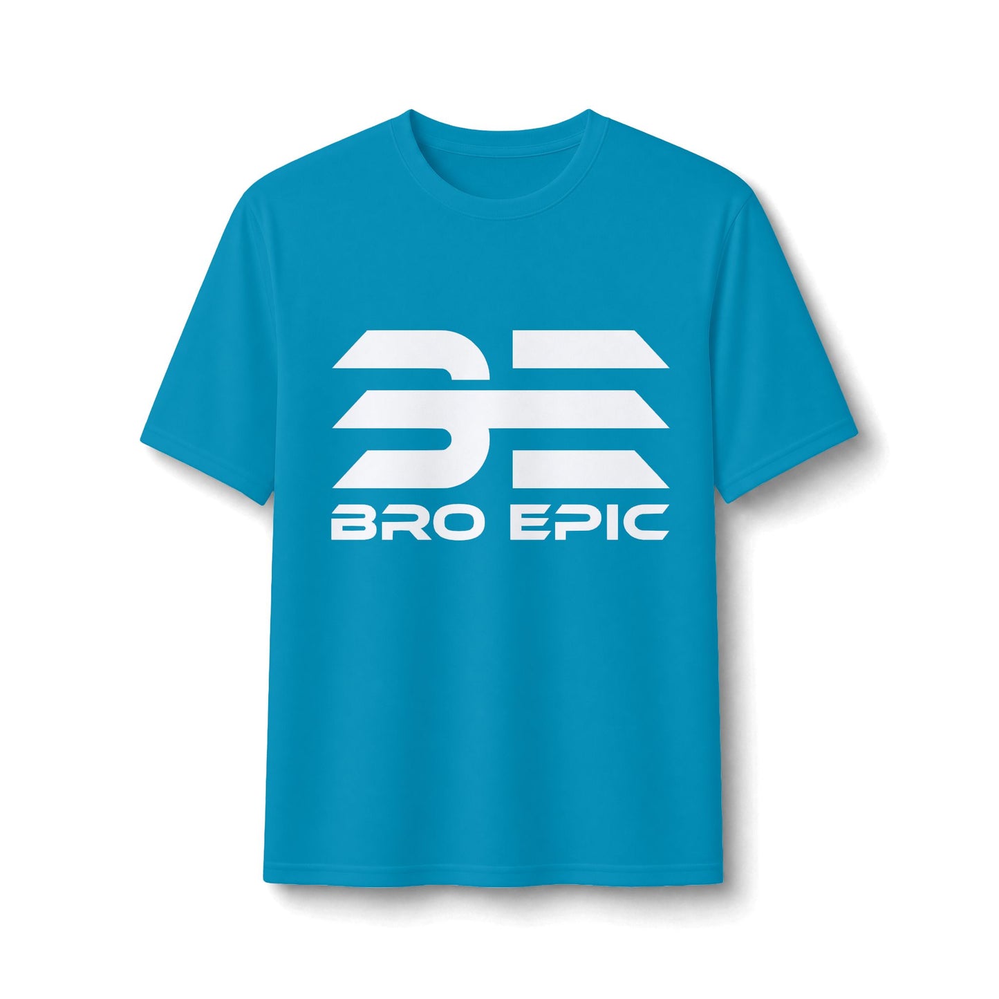 Bro Epic Performance Tee — Athletic Graphic Tee with Bold White Logo
